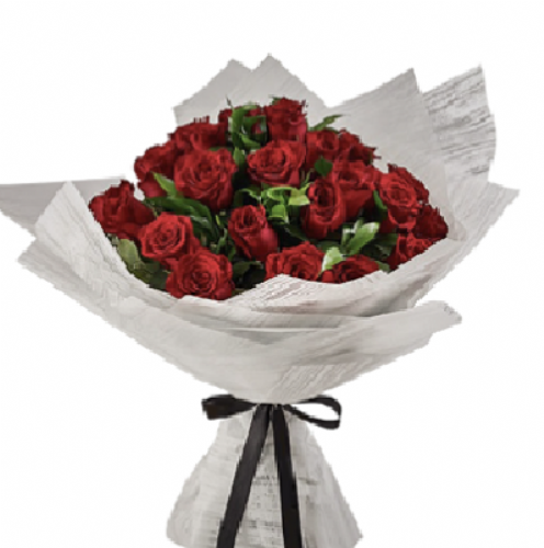 25 κόκκινα τριαντάφυλλα